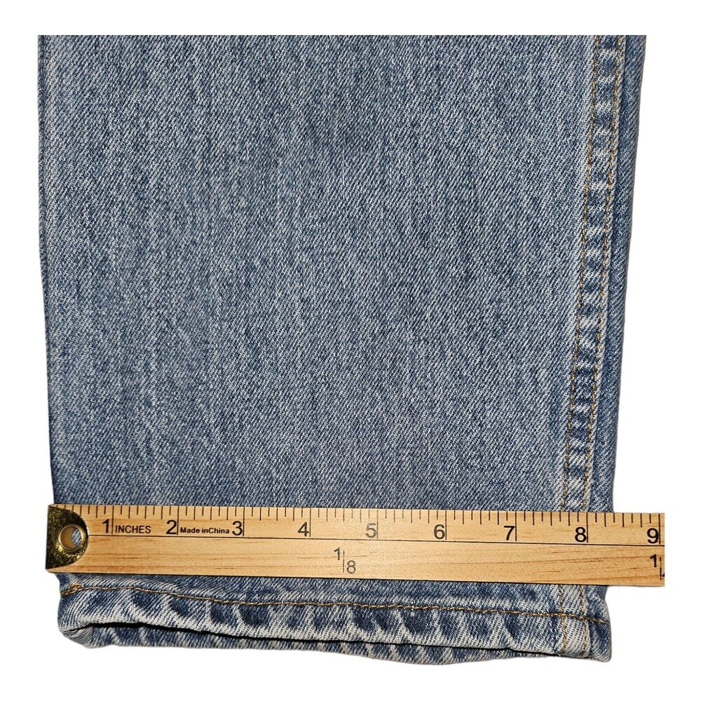 Vintage Levi's 505 Men's 36x30 Regular Fit Straight Leg Blue Denim 90's Grunge - Picture 7 of 10